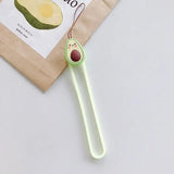Accessory, Wristband, Keychain Silicone Silky Ring, Avocado