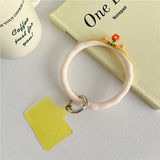 Accessory, Wristband, Keychain Silicone Silky Ring, Brown Fox