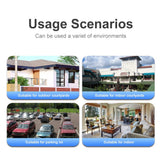 Camera supraveghere exterior Smart PTZ Wi-Fi 4MP V380 Pro - SC23-W