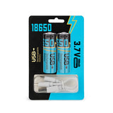 Smartoools Battery 18650 Reincarcabil Type-C, 2000mAh