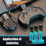 Smartoools Battery AAA 1.5V reincarcabila USB-C, 660mWh - 4 pcs.