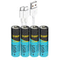 Smartoools Battery AA 1.5V reincarcabila USB-C, 2200mWh - 4 pcs.