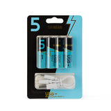 Smartoools Battery AA 1.5V reincarcabila USB-C, 2200mWh - 4 pcs.