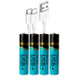 Smartoools Battery AAA 1.5V reincarcabila USB-C, 660mWh - 4 pcs.