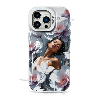 Husa telefon pentru Samsung Galaxy A36 5G / A37 5G / A56 5G, Flower Girl