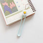 Accessory, Wristband, Keychain Soft Rope, Blue Daisy