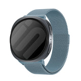 Curea otel inoxidabil compatibila cu Galaxy Watch 8, Galaxy Watch 8 Classic, Alb