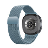 Curea otel inoxidabil compatibila cu Galaxy Watch 8, Galaxy Watch 8 Classic, Alb