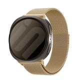 Curea otel inoxidabil compatibila cu Galaxy Watch 8, Galaxy Watch 8 Classic, Alb