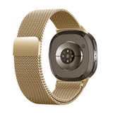 Curea otel inoxidabil compatibila cu Galaxy Watch 8, Galaxy Watch 8 Classic, Alb