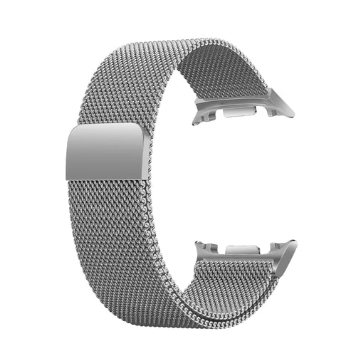 Curea metal compatibila cu Galaxy Watch 8, Galaxy Watch 8 Classic, Argintiu