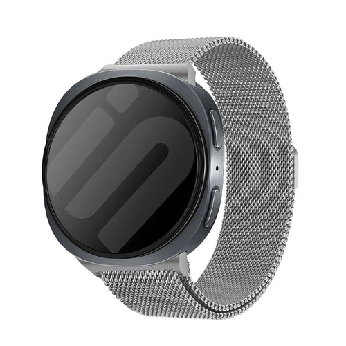 Curea metal compatibila cu Galaxy Watch Ultra 47mm, Argintiu