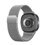Curea metal compatibila cu Galaxy Watch 8, Galaxy Watch 8 Classic, Argintiu