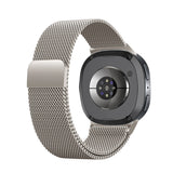 Curea metal compatibila cu Galaxy Watch 8, Galaxy Watch 8 Classic, Argintiu