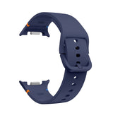 Curea silicon compatibila cu Samsung Watch 8, Samsung Watch 8 Classic, Alb