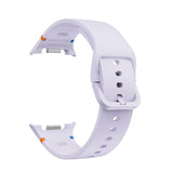 Curea silicon compatibila cu Samsung Watch 8, Samsung Watch 8 Classic, Alb