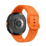 Curea silicon compatibila cu Samsung Watch 8, Samsung Watch 8 Classic, Alb