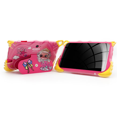 Tabla tactila Atouch Q39, 7 inchi, Android, roz