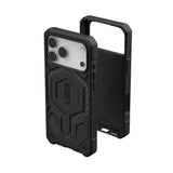 Husa compatibila cu iPhone 17 Pro Max, MagSafe/Magnetic, Kevlar, policarbonat, Negru