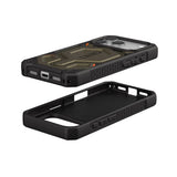 Husa compatibila cu iPhone 17 Pro, MagSafe/Magnetic, Kevlar, policarbonat, Negru