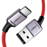 Cablu de date USB-A la Type-C UGREEN US505, 1m, 6A, Roșu
