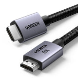 Cablu HDMI - HDMI UGREEN HD171, 10m, 8K, Gri