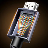 Cablu HDMI - HDMI UGREEN HD171, 10m, 8K, Gri