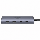 Hub USB-C 9-in-1 UGREEN CM498 pentru laptop si PC, Gri