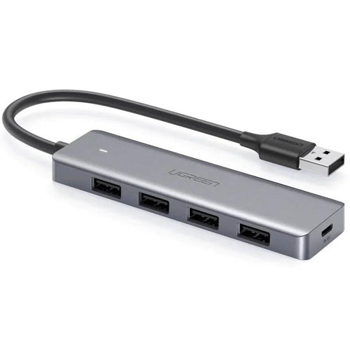 Hub USB-C 4-in-1 UGREEN CM219 pentru laptop si PC, Gri