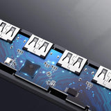 Hub USB-C 4-in-1 UGREEN CM219 pentru laptop si PC, Gri