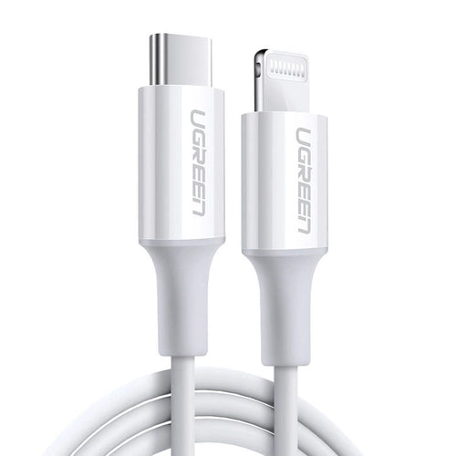 Cablu de date UGREEN USB-C la Lightning, 0.5 m