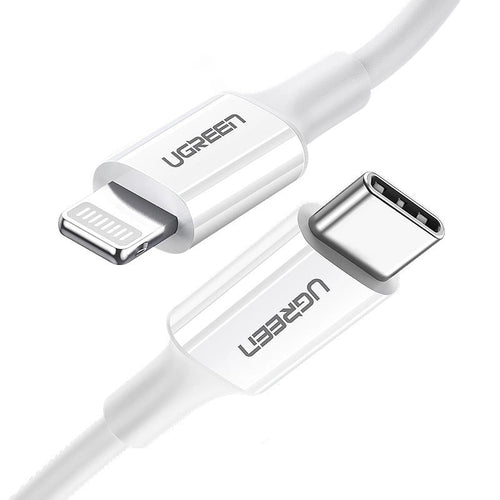 Cablu de date UGREEN USB-C la Lightning, 0.5 m