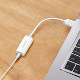 Adaptor UGREEN USB-A la Jack 3.5mm, Placa de Sunet Externa, Alb – US206