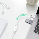 Adaptor UGREEN USB-A la Jack 3.5mm, Placa de Sunet Externa, Alb – US206