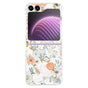Husa telefon pentru Samsung Galaxy Z Flip 8, model Urban Shell, model Flowers