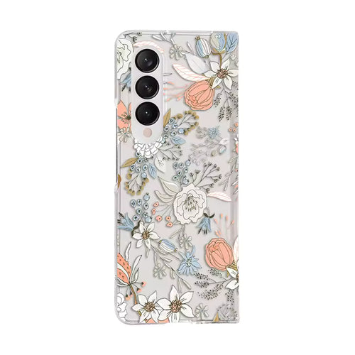Husa OEM compatibila cu Galaxy Z Fold 6, silicon, Multicolor