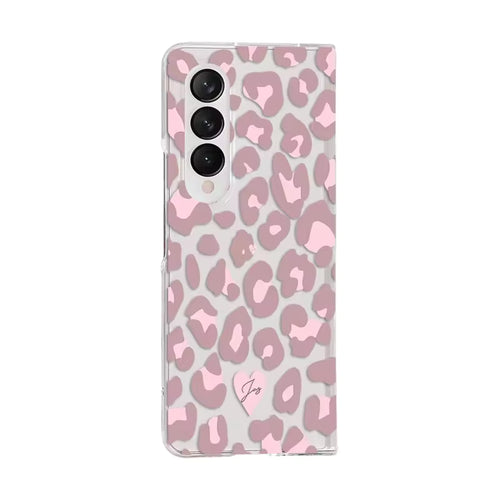 Husa OEM compatibila cu Galaxy Z Fold 5, silicon, Roz
