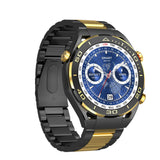 Smartwatch Kalobee SK4 Pro Max, AMOLED, set 2 curele, negru/auriu