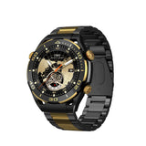 Smartwatch Kalobee SK4 Pro Max, AMOLED, set 2 curele, negru/auriu