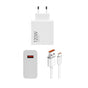 Incarcator 120W USB-C/USB-A, cu cablu USB-A la USB-C mdy 14 ee