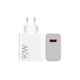 Incarcator Xiaomi MDY-15-EK 90W USB-A cu Cablu USB-C, Alb