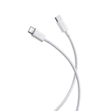 Cablu de date Type-C la Type-C pentru Xiaomi, 1m, 3A, BHR0878GL, Alb