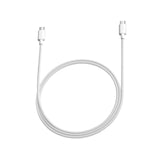 Cablu de date Type-C la Type-C pentru Xiaomi, 1m, 3A, BHR0878GL, Alb