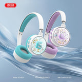Casti Bluetooth Over-ear pentru Copii XO BE57, Cartoon, albastru