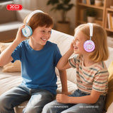 Casti Bluetooth Over-ear pentru Copii XO BE57, Cartoon, albastru