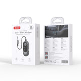 Adaptor Bluetooth 2-in-1 Receiver/Transmitter XO BCC19, AUX - Bluetooth, Negru