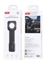Suport auto magnetic cu Velcro XO C145, rotire 360° – negru
