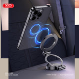 Suport Magnetic Pliabil XO C160 cu Baza Adeziva – Grafit