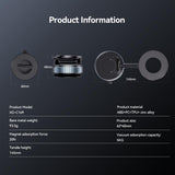 Suport Auto Magnetic cu Ventuza XO C169 – Blocare Manuala, Negru