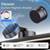 Suport Auto Magnetic cu Ventuza XO C170 – Blocare Manuala, Negru